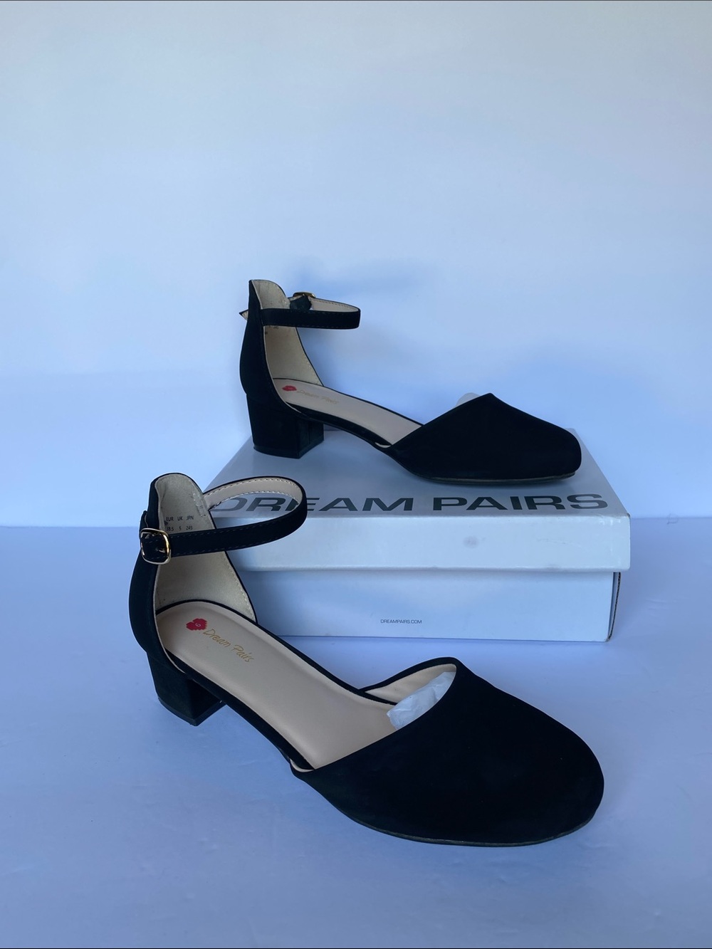 DREAM PAIRS Girls Dress Shoes Closed Toe High Heels